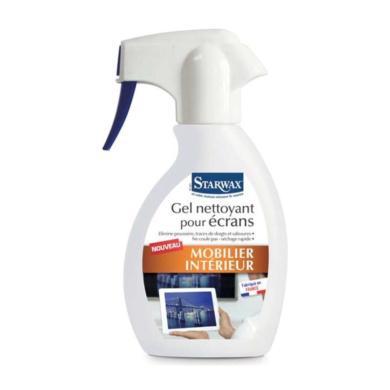 Nettoyant anti-statique ecrans plats