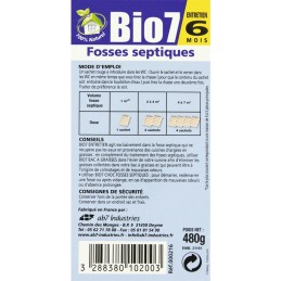 Bio 7 entretien fosses