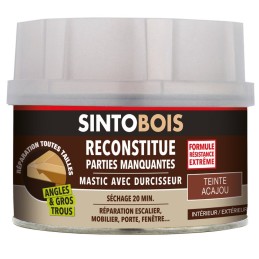 Sintobois mastic à bois avec durcisseur