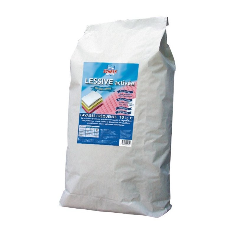 Lessive poudre activée