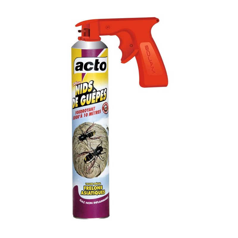 Aérosol spécial araignée Acto insecticide 400ml