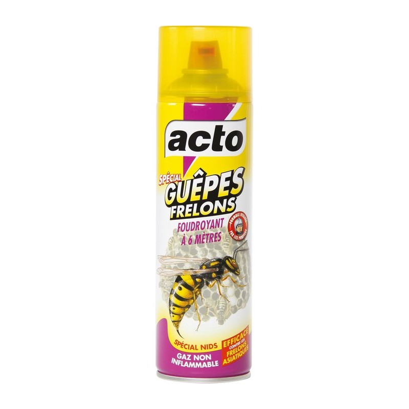 Insecticide guepes et frelons pulverisateur