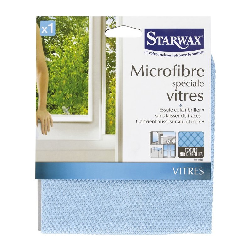 Microfibre spécial vitres