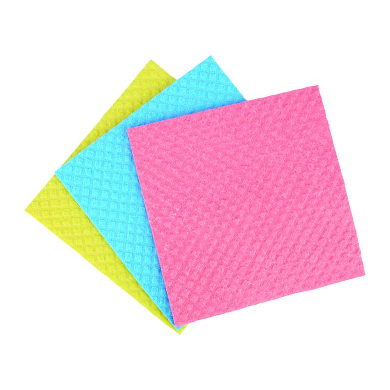 Éponges carrées - Profida - Vendu par 3 - 180 x 180 x 4.4mm