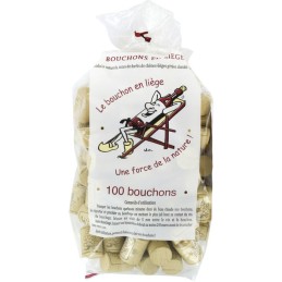 Bouchon liège cylindrique