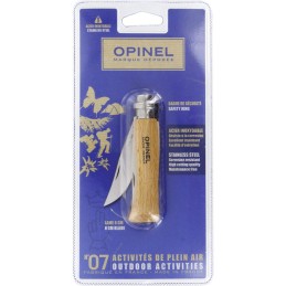 Couteau lame inox Opinel - Longueur lame 8 cm - N°7