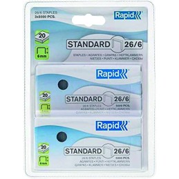Agrafes standard - Rapid - Blister de 3 x 5000 
