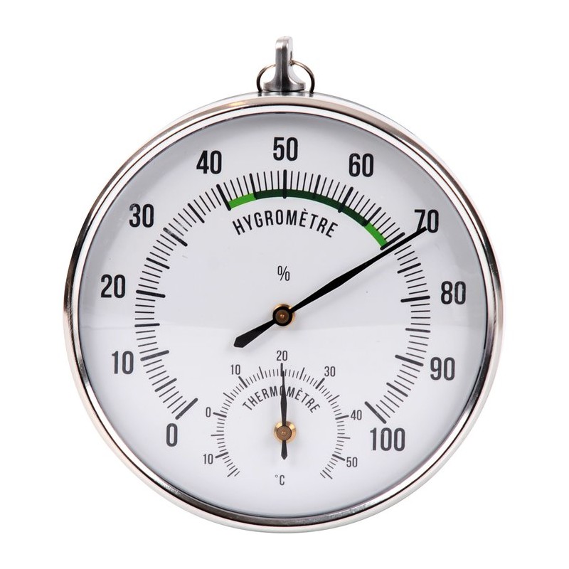 Hygromètre à cheveu synthétique