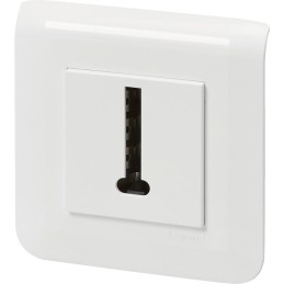 Prise téléphone fixation vis Legrand - Mosaïc