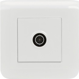 Prise TV simple fixation vis Legrand - Mosaïc