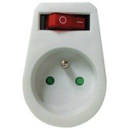 Fiche avec interrupteur