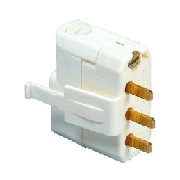 Fiche avec terre pour luminaire