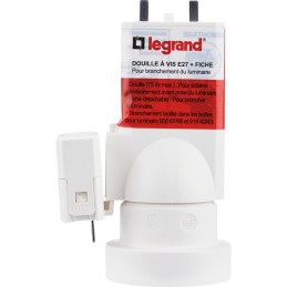 Douille provisoire luminaire