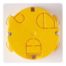 Boite a encastrer ronde pour mur creux