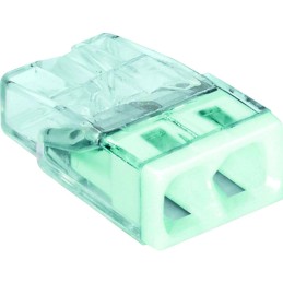 Borne de connexion pour boite de dérivation - Wago - 2 conducteurs - 4 Kv