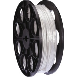 Câble télévision - 21VATCA - Dhome - Demi touret - L. 175 m - Blanc - Mètré