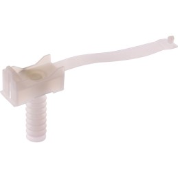 Fixe tube avec cheville