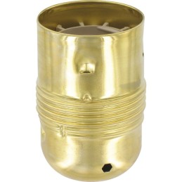Douille E27 acier laitonne