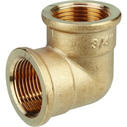 Coude égal femelle - Capvert - Laiton