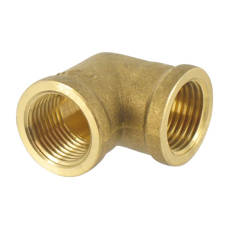 Coude égal femelle - Capvert - Laiton