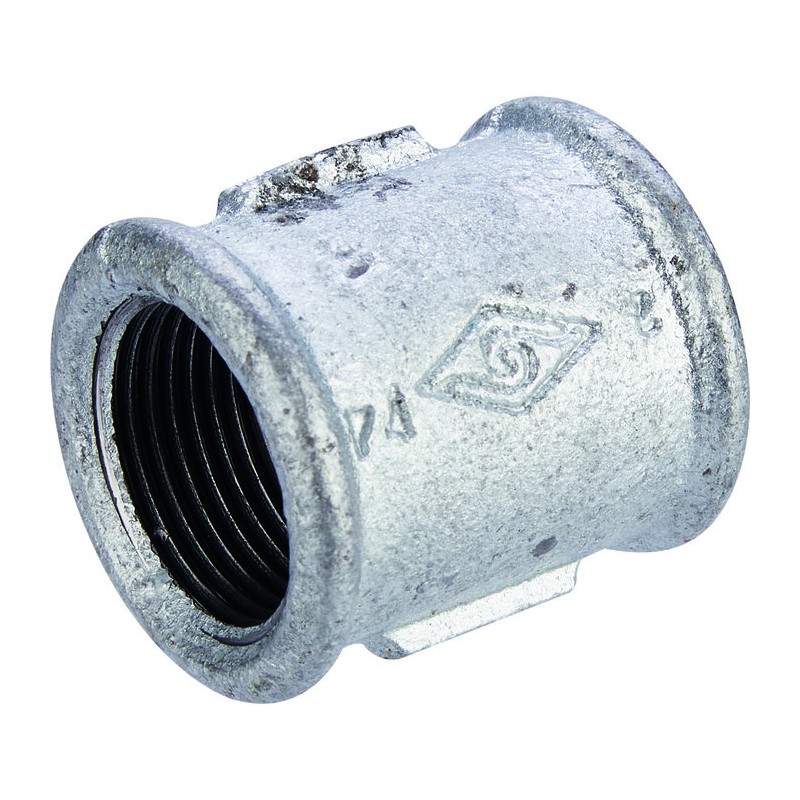 Manchon égal femelle 270 - Capvert - Fonte galvanisée