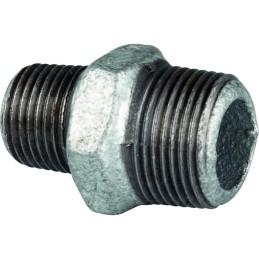 Mamelon réduit mâle / mâle 245 - Capvert - Fonte galvanisée