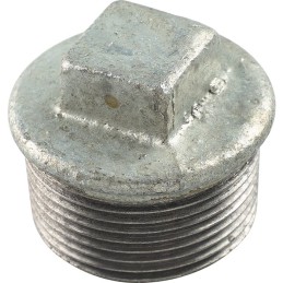 Bouchon mâle 290 - Capvert - Fonte galvanisée