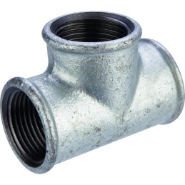 Té égal femelle 130 - Capvert - Fonte galvanisée