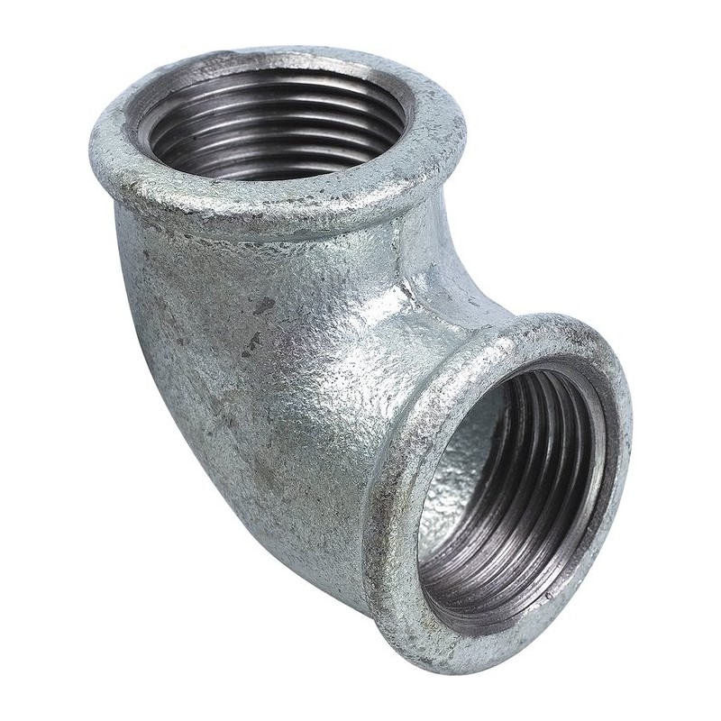 Coude femelle 90 - Capvert - Fonte galvanisée