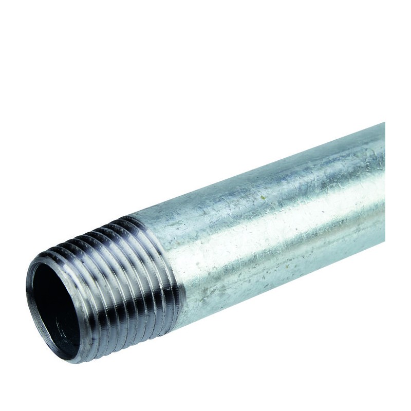 Allonge - Capvert - Fonte galvanisée - Filetage 15 x 21 mm - L. 30 cm