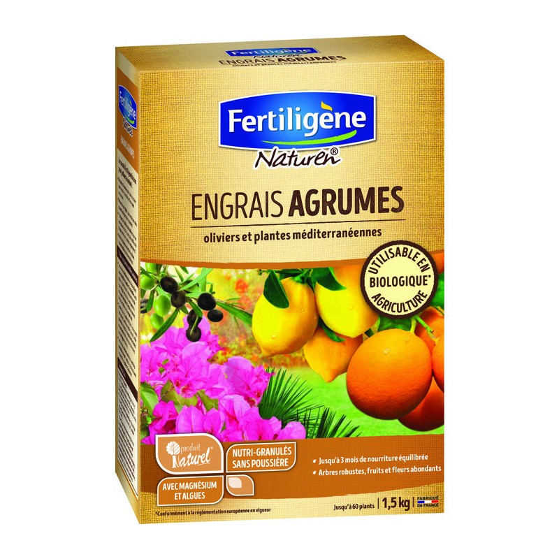 Engrais agrumes - Fertiligène - 1,5 kg