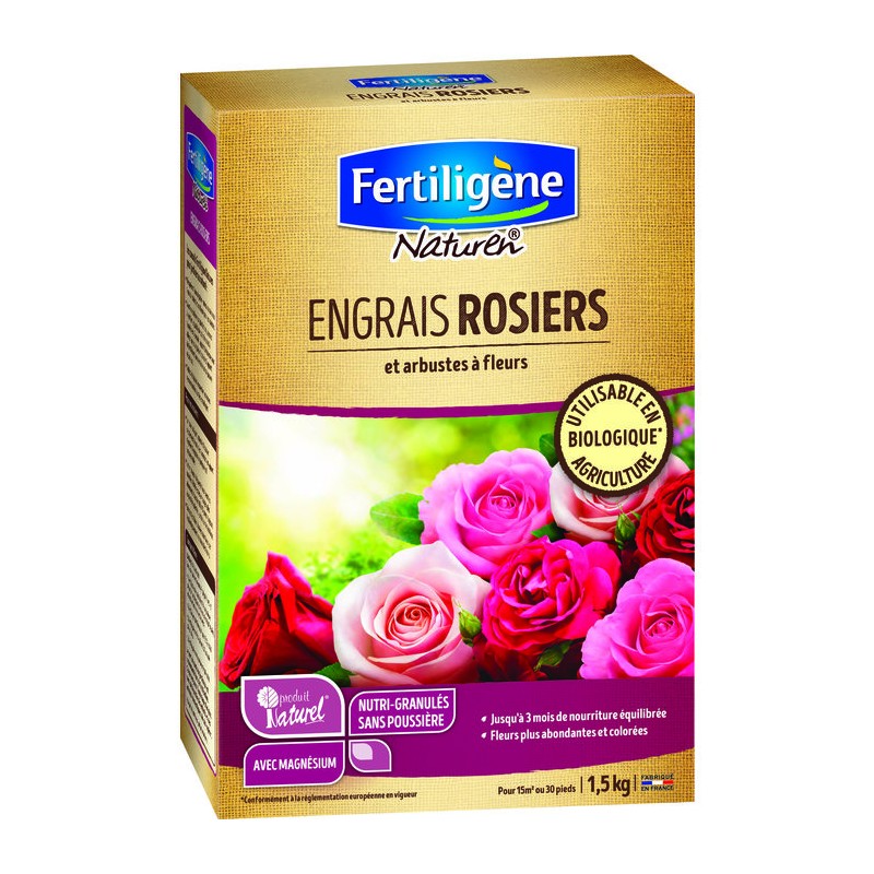 Engrais rosiers - Naturen -  Fertiligène - 1,5 kg