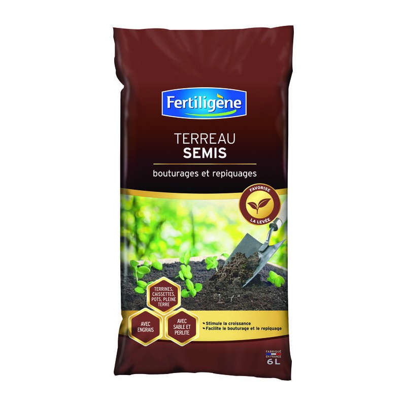 Terreau semis - Fertiligène - 6L