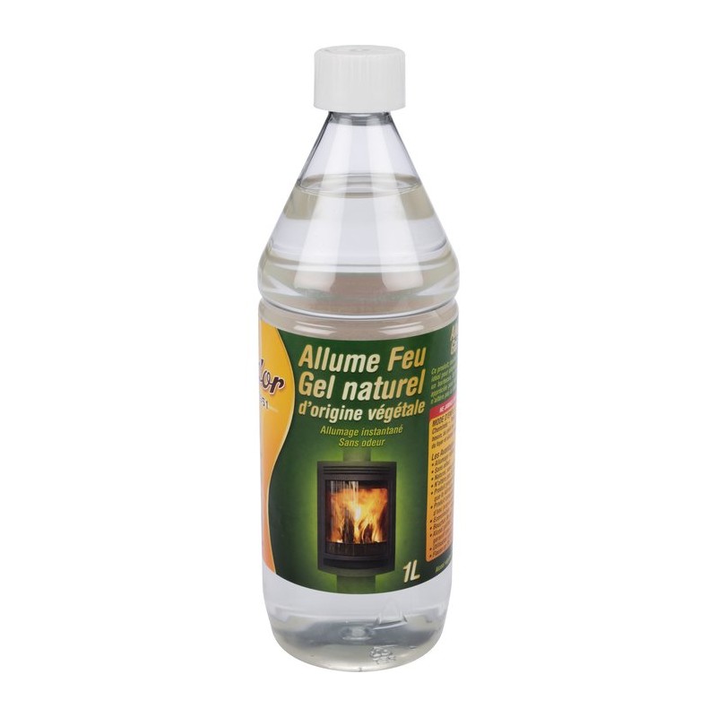 Allume Feu gel naturel d'origine vegetale