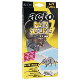 Pieges a glue rats et souris