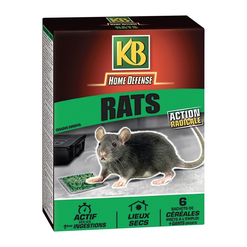 Raticide cereales action radicale
