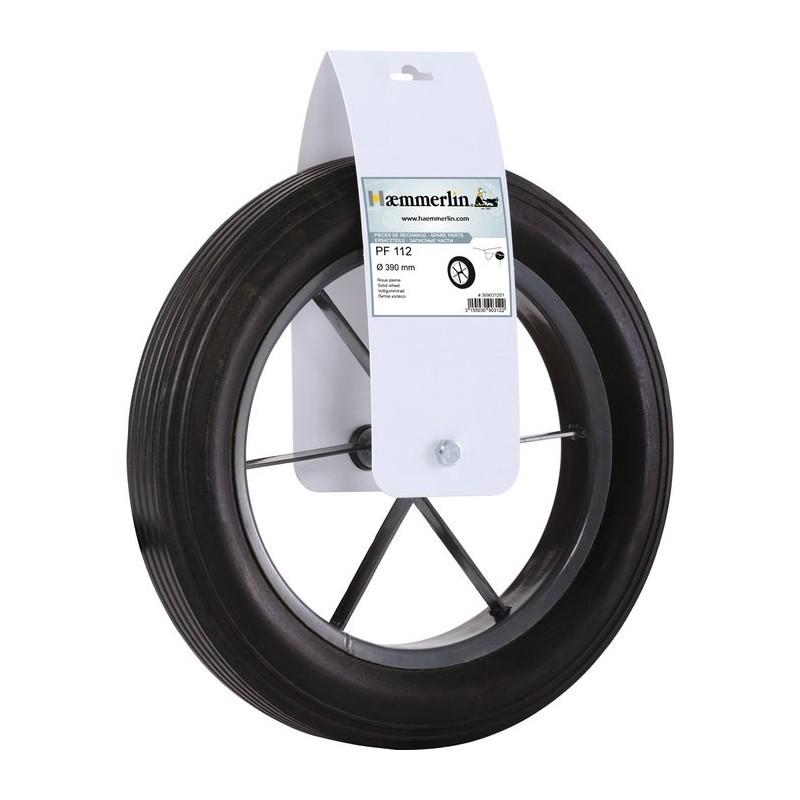 Roue pleine de brouette standard plus - Haemmerlin - PF112