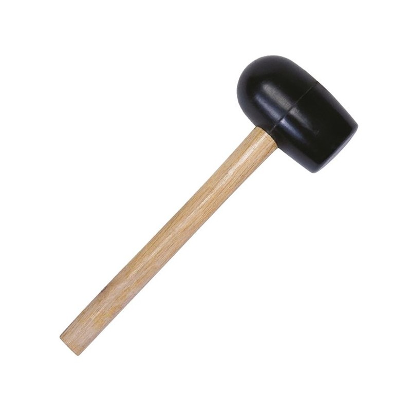 Maillet caoutchouc noir Prci - Diamètre 60 mm
