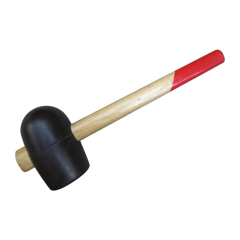 Maillet de carreleur - Outibat - Noir - Diamètre 60 mm