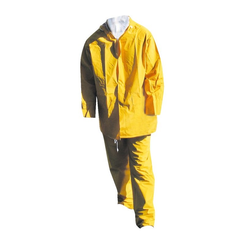 Ensemble de pluie jaune Lari