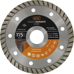 Disque polyvalent professionnel crenele