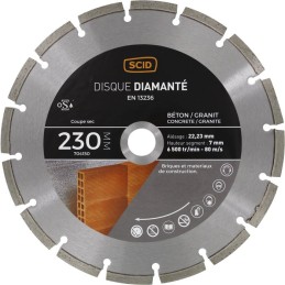 Disque beton granit standard