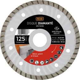 Disque specifique professionnel crenele