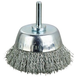 Brosse coupe fils inox ondules
