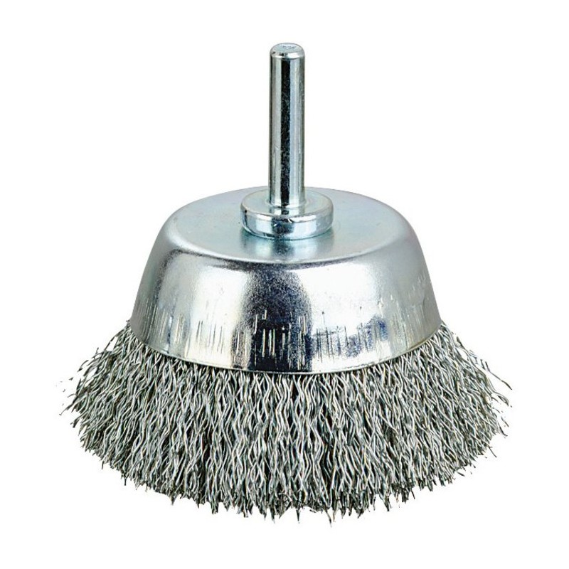 Brosse coupe fils inox ondules