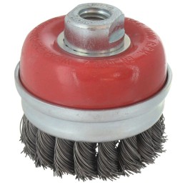 Brosse coupe meches inox torsadees