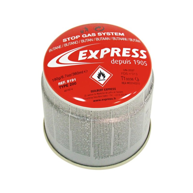 Cartouche de gaz pour lampe à souder Express - Vendu par 36