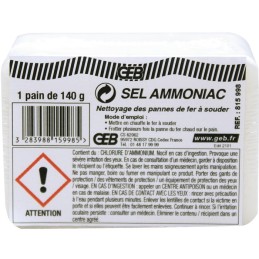 Sel ammoniac - Geb - Pain de 140 g