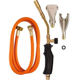 Chalumeau avec 3 brûleurs interchangeables - Idealgas - Diamètre 17, 22 ou 40 mm