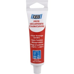 Pâte décapante étain cuivre Geb - Tube 50 ml